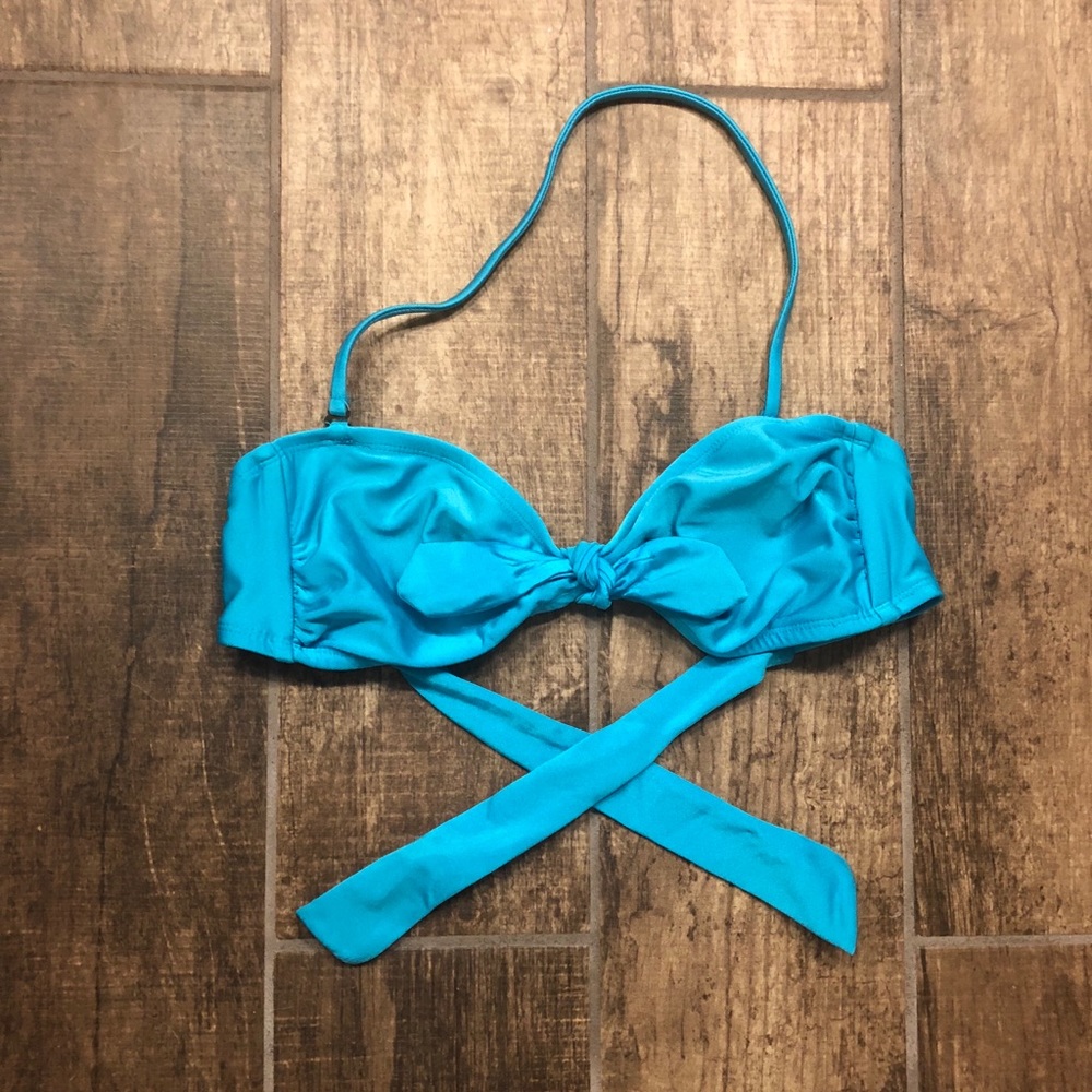 Shiny Silky Bikini Top